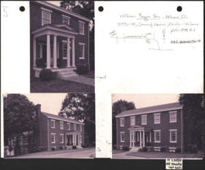 Architecture notebook 62: William Pepper Residence, at 418 E. Washington St., Athens, Alabama.