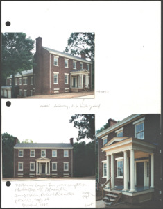 Architecture notebook ##: William Pepper Residence, at 418 E. Washington St., Athens, Alabama.