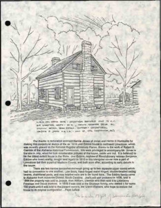 Architecture notebook 64: Eddins-Benjamin House, moved to Burritt Museum