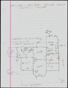 Architecture notebook 64: William Baker House in Huntsville, Ala.