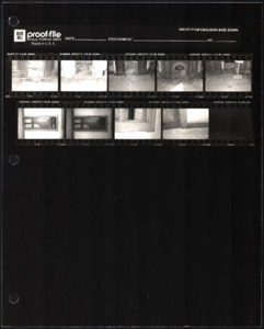 Architecture notebook 85A: Train Depot Second Floor in Huntsville, Ala.