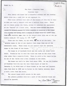 Architecture notebook 87: Ford-Countess house in Huntsville, Ala.