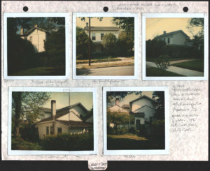 Architecture notebook 6: President's House, Huntsville Female College, at 413 Randolph Ave., Huntsville, Ala.