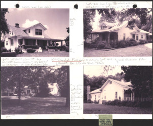 Architecture notebook 10: McDonald Farm Buildings, Huntsville, Ala.