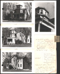 Architecture notebook 10: Van Valkenburgh House, or the Steamboat Gothic House, on Lowe Ave., Huntsville, Ala.