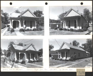 Architecture notebook 10: Newman-Boyd-Cruse House, on E. Clinton Ave., Huntsville, Ala.