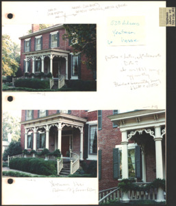 Architecture notebook 9: Yeatman House, at 528 Adams St., Huntsville, Ala.