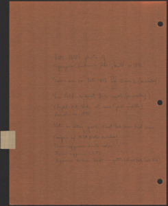 Architecture notebook 9: Chadwick House, or the Sprague-Chadwick House, at 307 Randolph Ave., Huntsville, Ala.