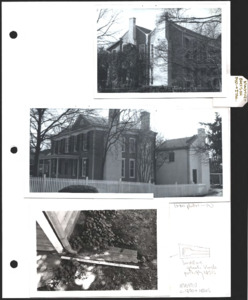 Architecture notebook 3: Mastin-Batson House, at 516 Franklin St., Huntsville, Ala.