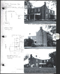 Architecture notebook 4: Ford Countess House, on Countess Rd., Huntsville, Ala.