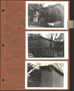 Architecture notebook 4: Dickson House, moved to 414 Echols Ave., Huntsville, Ala.
