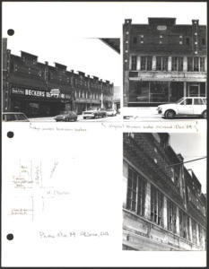 Architecture notebook 14: North Jefferson Street, Huntsville, Alabama.