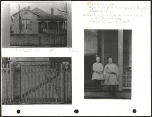 Architecture notebook 17: House at 702 Holmes Ave. East, Huntsville, Alabama.