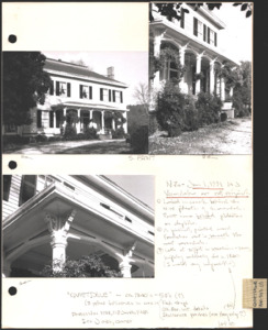 Architecture notebook 19: Quietdale, in Huntsville, Alabama.