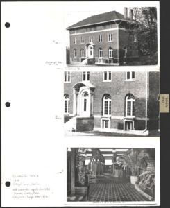 Architecture notebook 22: Huntsville YMCA, at 203 Greene St., N, Huntsville, Alabama.