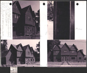 Architecture notebook 33: Rhoades House, at 133 Walker Ave., Huntsville, Alabama.