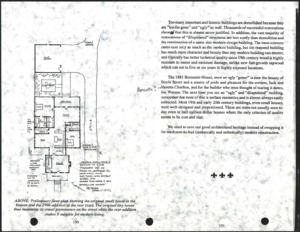 Architecture notebook 33: Bernstein House, at 110 Steele St., Huntsville, Alabama.
