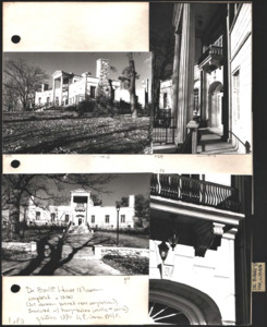 Architecture notebook 33: Burritt House Museum, at 3101 Burritt Dr., Huntsville, Alabama.