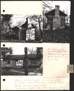 Architecture notebook 42: Clark-Chandler Cabin, Monte Sano, in Huntsville, Alabama.