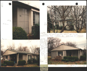 Architecture notebook 42: Lustron Prefabricated House, at 1105 Harrison Ave., Huntsville, Alabama.