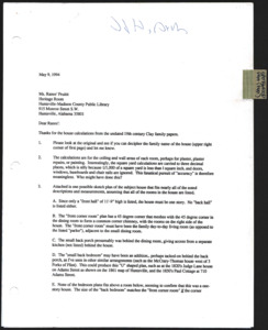 Architecture notebook 50: Spotswood House, at 111 Greene St., Huntsville, Alabama.