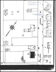 Architecture notebook 50: Gray Gables, at 509 Adams St., Huntsville, Alabama.