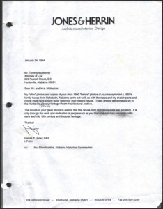 Architecture notebook 50: McMurtrie Residence, from Rehobeth to Huntsville, Alabama.