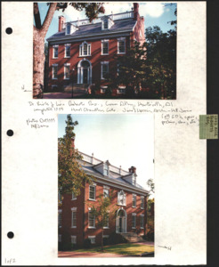 Architecture notebook 60: Rick Roberts House, at 10 Cruse Alley, Huntsville, Alabama.