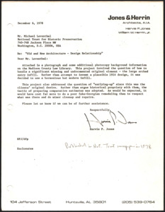 Architecture notebook 60: Law Library, at 205 East Side Square, Huntsville, Alabama.