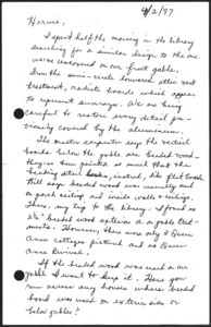 Architecture notebook 62: Clanton House, at 701 Adams St., Huntsville, Alabama.