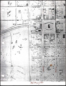 Architecture notebook 62: Goldsmith-Donovan House, at 506 Franklin Ave., Huntsville, Alabama.