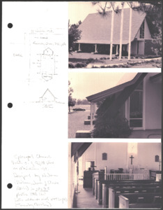 Architecture notebook ##: Episcopal Church, at 3738 Meridian St., Huntsville, Alabama.