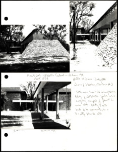 Architecture notebook ##: Huntsville Middle School, at 817 Adams Ave., Huntsville, Alabama.