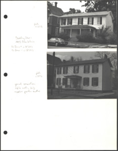 Architecture notebook ##: Bradley House, at 405 Franklin St., Huntsville, Alabama.
