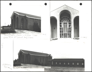 Architecture notebook ##: Twickenham Church of Christ, at 7500 Whitesburg Dr., Huntsville, Alabama.