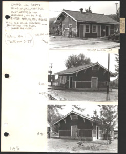 Architecture notebook 14: Chase Depot, by the Chase Nursery, in northeast Huntsville, Chase, Alabama.
