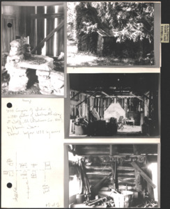 Architecture notebook 28: Jeff Blacksmith Shop, in Jeff, Alabama.