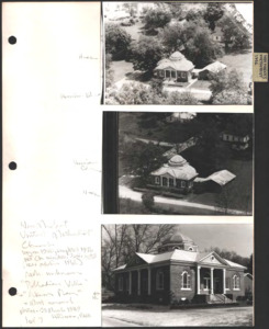 Architecture notebook 22: New Market United Methodist Church, in New Market, Alabama.