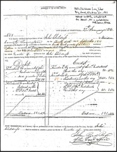 Architecture notebook 58: Childress Log House, at Ripple Lane, Big Cove, Alabama.