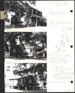 Architecture notebook 23: Parmer-Murrel-Payne House, in Montgomery County, Alabama.