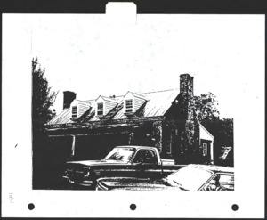 Architecture notebook 8: Houston House, or Gilchrest-Houston-Rice House or Rice House, Houston Ave., in Somerville, Ala.