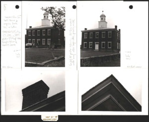 Architecture notebook 8: 1837 Somerville Courthouse, in Somerville, Ala.