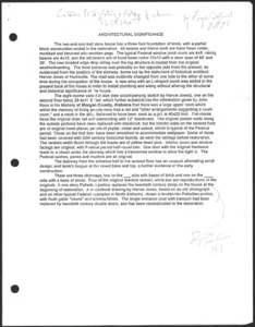 Architecture notebook 4: Cotaco Stage House, or the White House at Cotaco, near Cotaco, Ala.