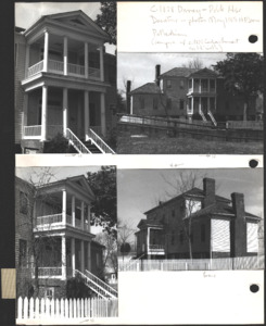 Architecture notebook 16: Dancy-Polk House, in Decatur, Alabama.