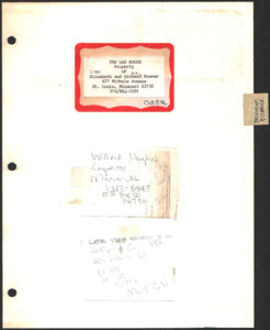 Architecture notebook 21: Lea House, or the Kramer Residence, or Spring Hill, at 302 Green St., Marion, Alabama.
