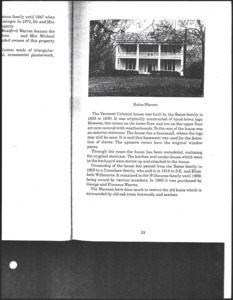 Architecture notebook 57: Historic District, in Marion, Alabama.