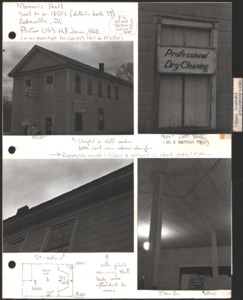 Architecture notebook 13: Ashville Masonic Hall, in Ashville, Alabama.