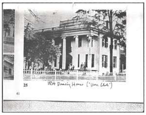 Architecture notebook 74: Dearing House in Tuscaloosa, Ala.
