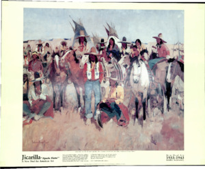 Jicarilla Apache Fiesta" A New Deal for American Art...."