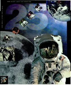 ONE SMALL STEP FOR MAN ONE GIANT LEAP FOR MANKIND Apollo 11 25 1969-1994 The Eagle Has Landed